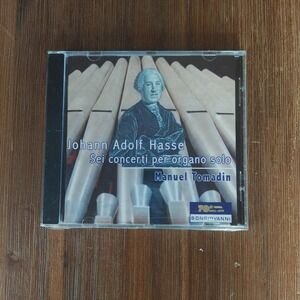 Johann Adolph Hasse Sei Concerti Per Organo Solo (CD) Sealed 8007068516926 2011